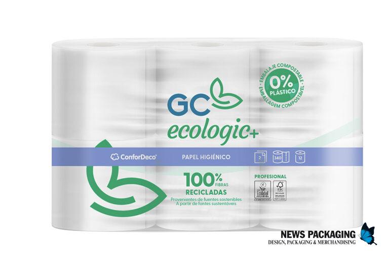 Gomà-Camps apuesta por el papel higiénico reciclado GC ecologic+ con packaging compostable